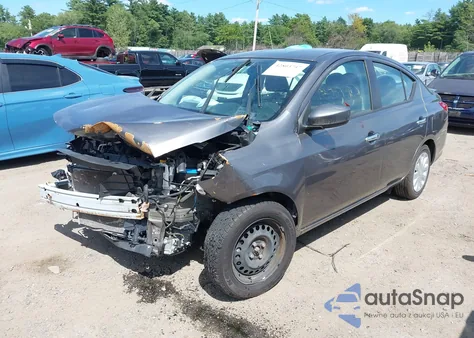 2019 Nissan Versa 1.6 Sv z USA, uszkodzony, nr VIN 3N1CN7AP0KL878815
